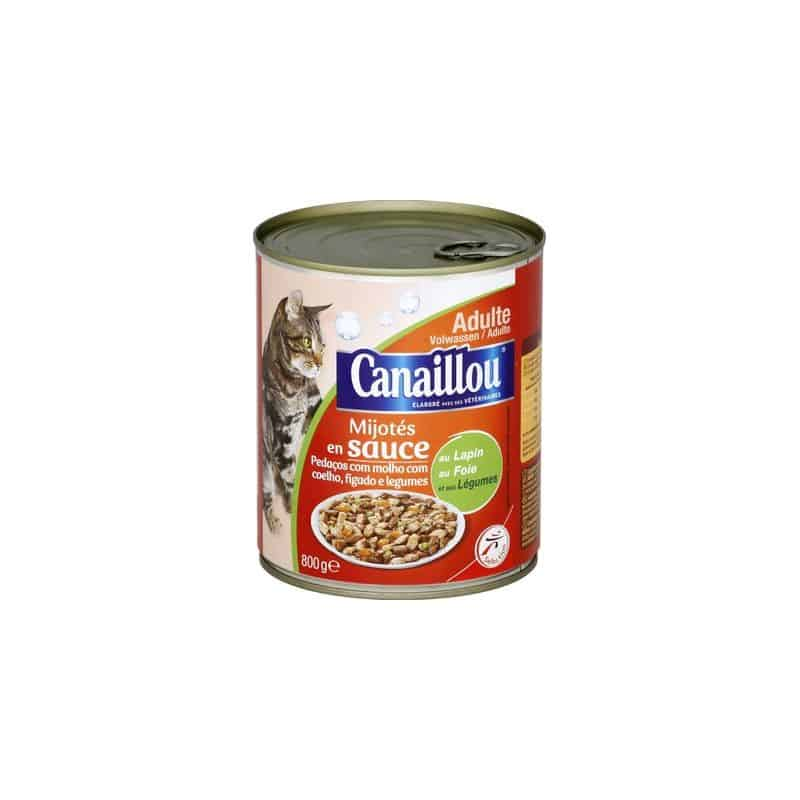 Canaillou Mijoté En Sauce Au Lapin, Foie Et Aux Légumes 800G