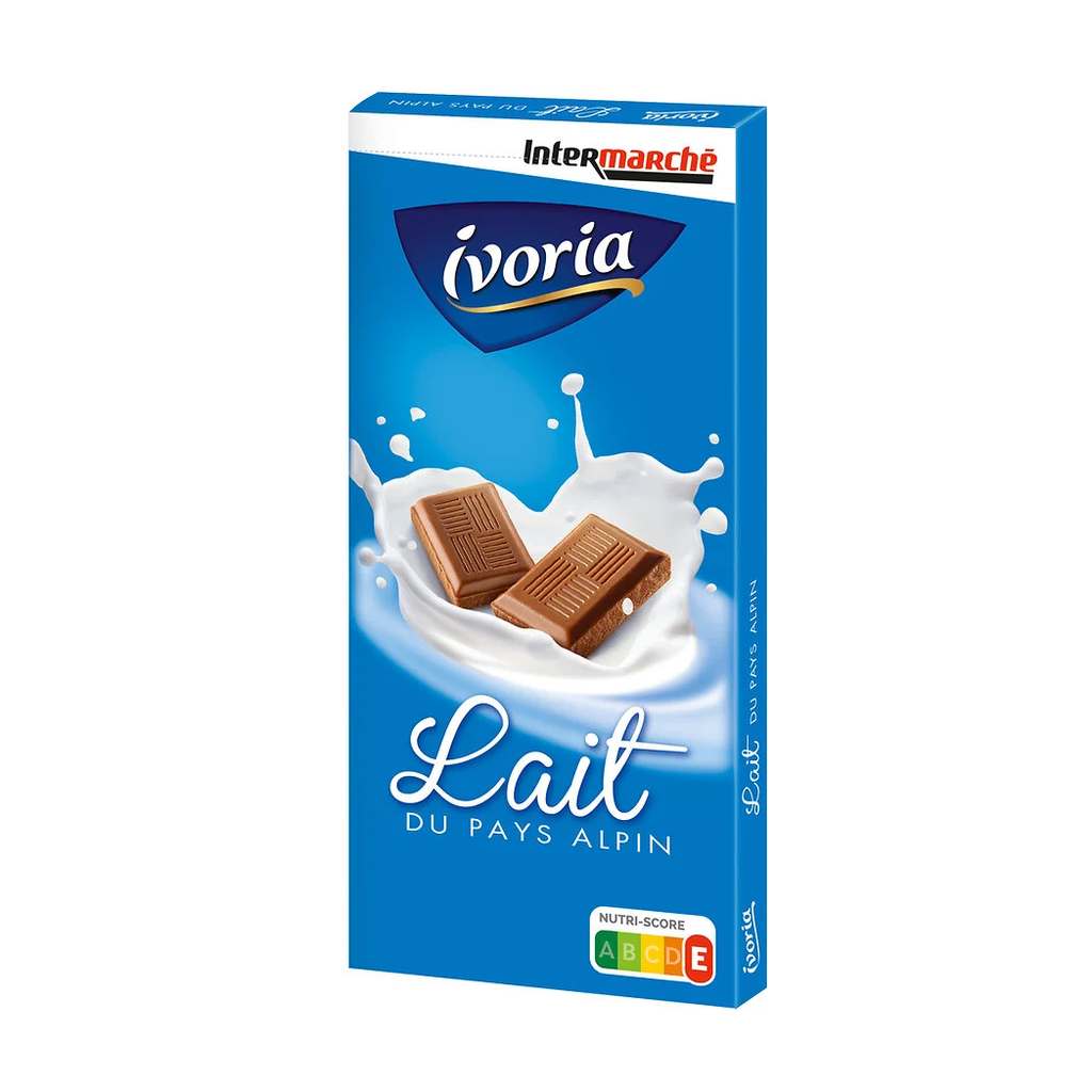 IVORIA Chocolate superior con leche del país alpino 300 g