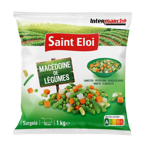 [3250390021995] SAINT ELOI Frozen Vegetable Macedoine 1 kg