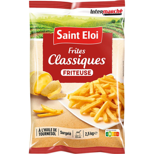 [3250390022749] SAINT ELOI Patatas fritas clásicas congeladas 2,5 kg