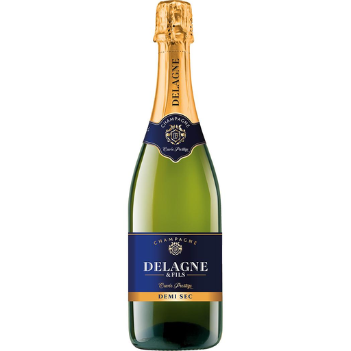 [3250390033707] DELAGNE ET FILS Champagne demi-sec cuvée Prestige 75 cl