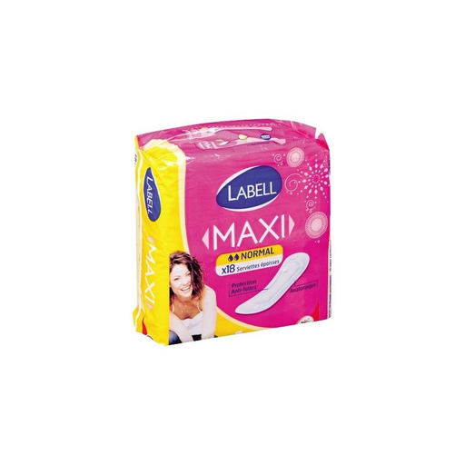 [3250390054436] LABELL Serviettes Maxi Confort Normal 18