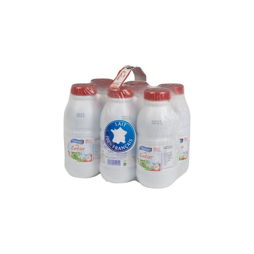 [3250390058977] PATURAGES Whole UHT Milk 6 x 50 cl