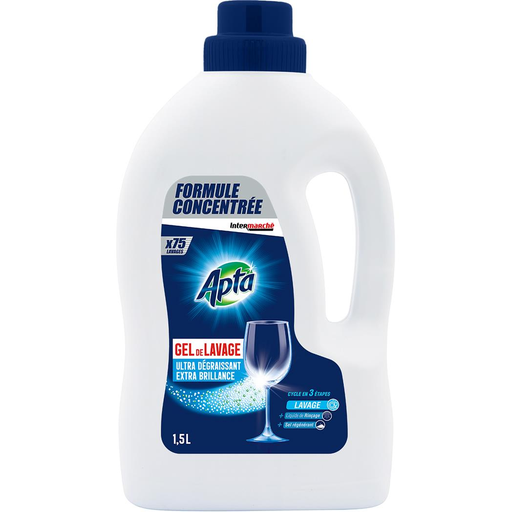 [3250390144953] APTA Gel de lavado lavavajillas 1,5 L