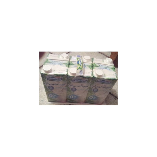 [3250390153832] PATURAGES Skimmed Milk 6 x 1 L