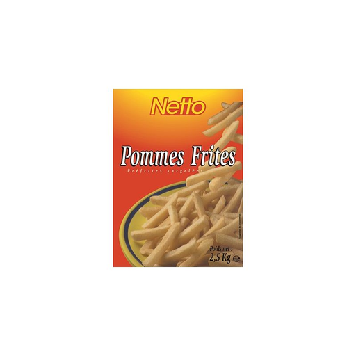 [3250390176107] NETTO French Fries 2.5 kg