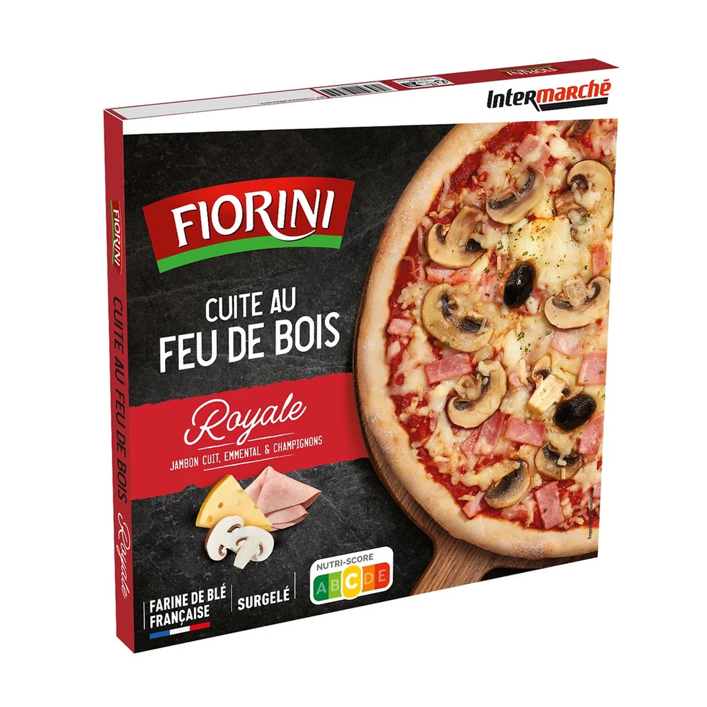 FIORINI Pizza Royale jambon cuit, emmental & champignons 420 g