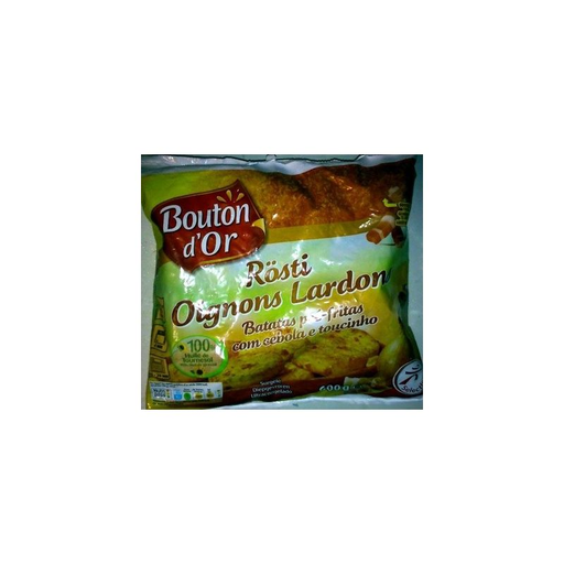 [3250390319702] BOUTON D'OR Rösti de Batata com Bacon 600 g