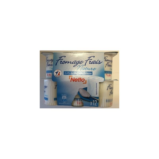 [3250390338055] NETTO Fresh Cheese Nature 720g