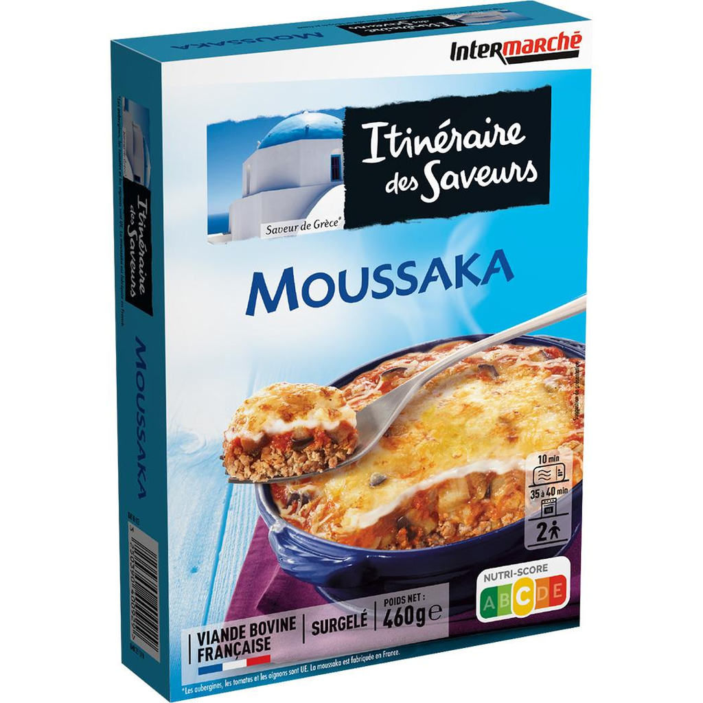 ITINÉRAIRE DES SAVEURS Moussaka de Grèce 460 g