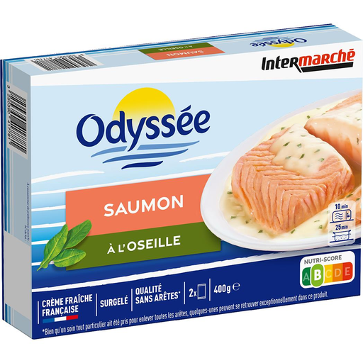 [3250390417781] ODYSSÉE Salmon with Sorrel 400 g