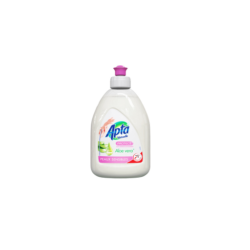 [3250390471622] APTA Liquide vaisselle Protect Aloe Vera peaux sensibles 500 ml