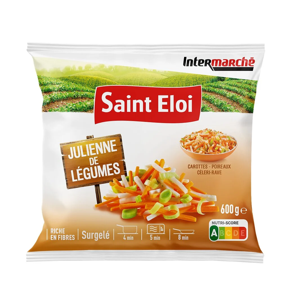 SAINT ELOI Julienne de légumes 600 g