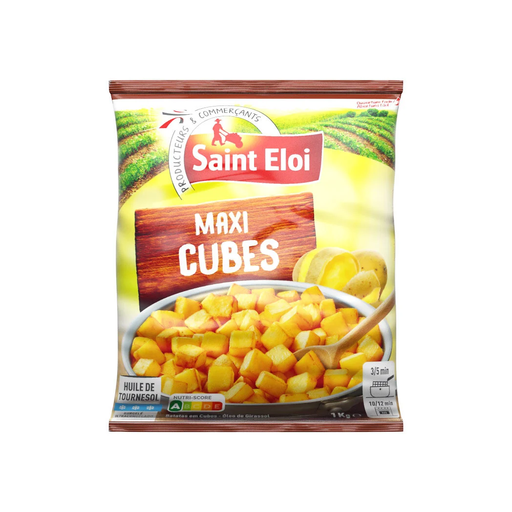 [3250390515036] SAINT ELOI Maxi cubos de batata congelados 1 kg