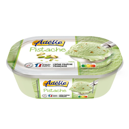 [3250390600657] ADÉLIE Helado de pistacho 1 L