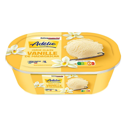 [3250390600671] ADÉLIE Helado de vainilla de Madagascar 478 g