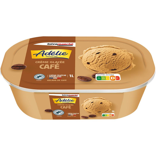 [3250390601050] ADÉLIE Helado sabor café 1 L