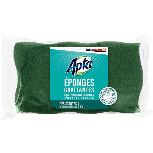 [3250390649793] APTA Kitchen resistant sponges 3