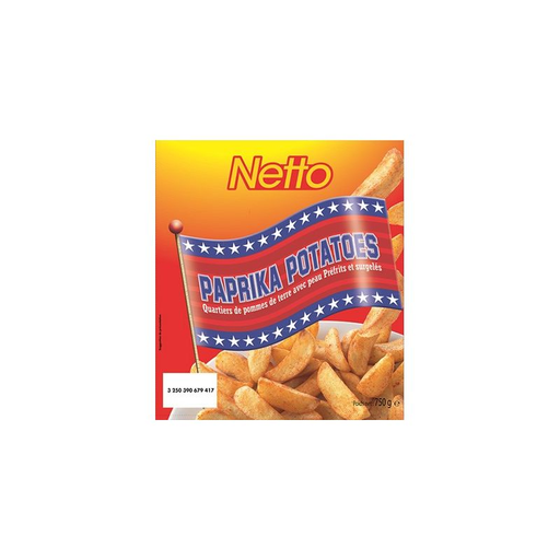 [3250390679417] NETTO Batatas com pimentão 600 g