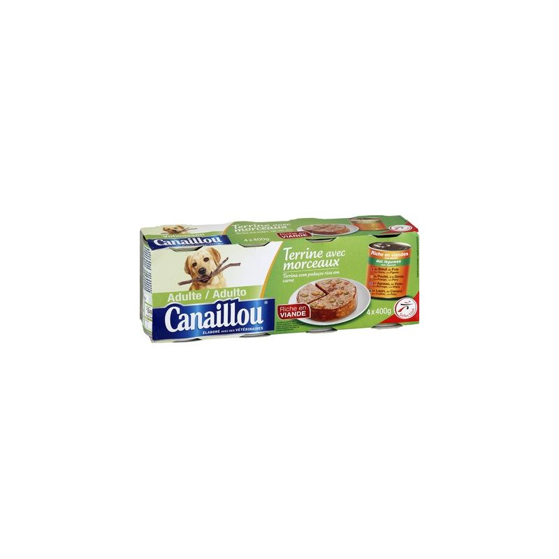 Canaillou Pate Multi 4X400G