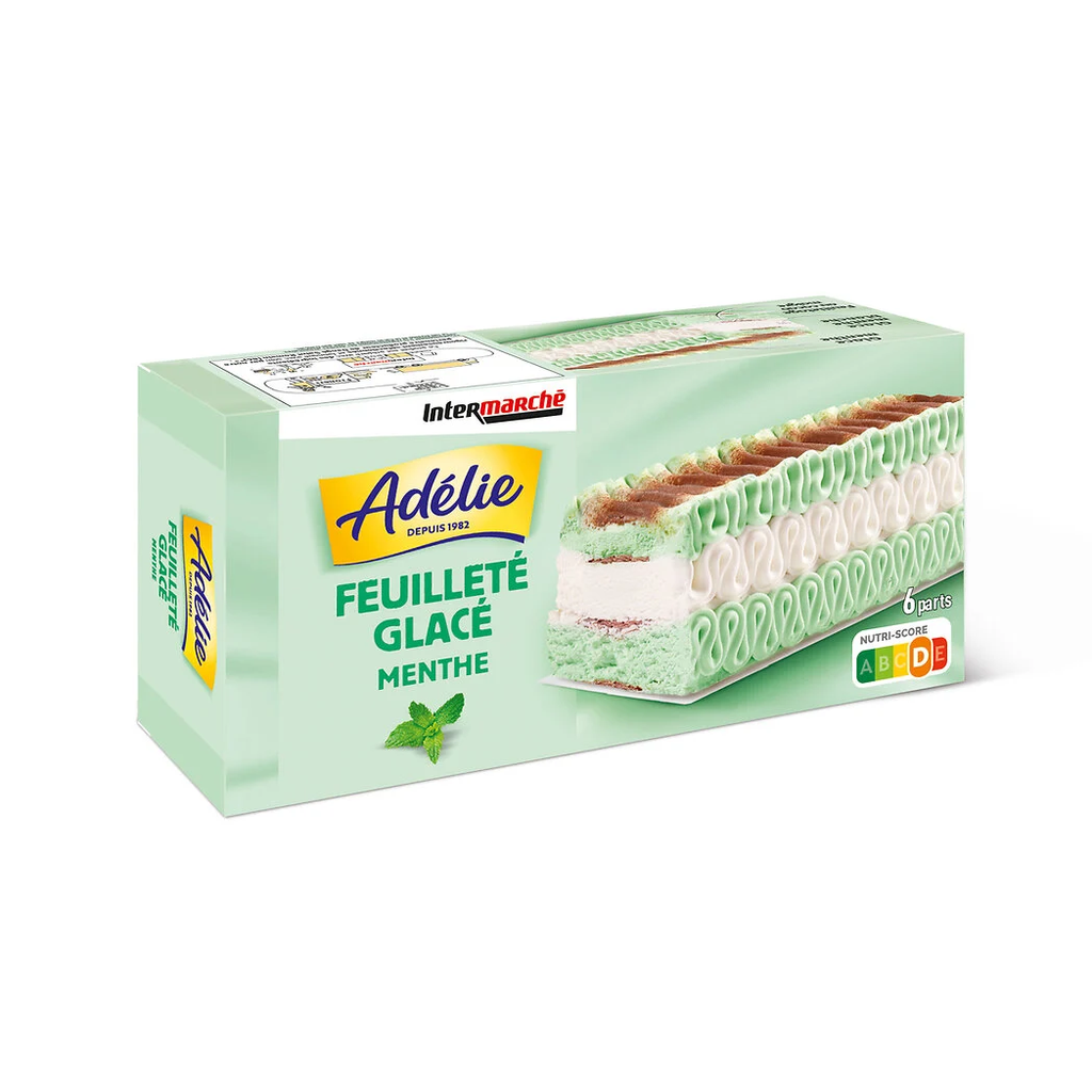 ADÉLIE Hojaldre helado de menta 650 g