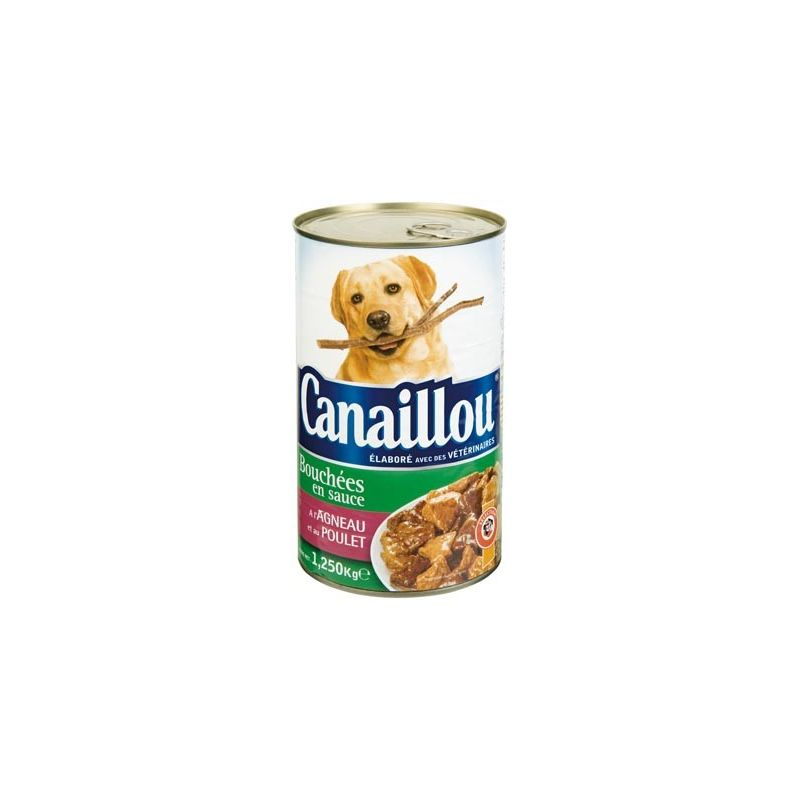 Canaillou Bouchées En Sauce Agneau Poulet 1250G