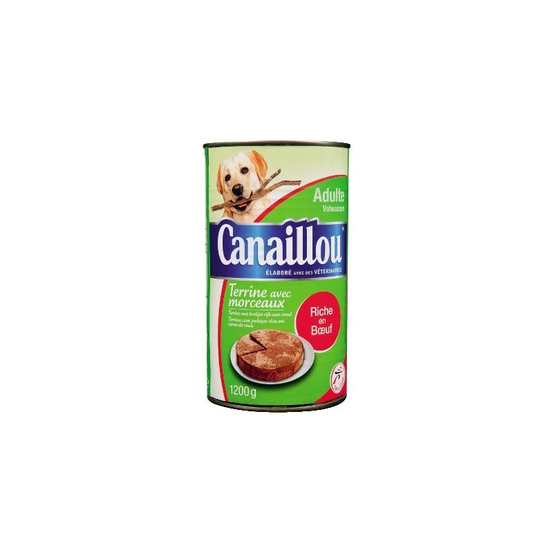 Canaillou Paté Riche Boeuf 1200G
