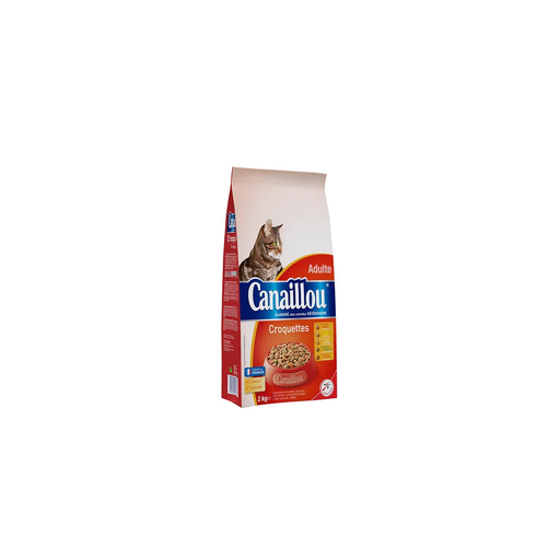 [3250390844303] Canaillou Croquettes Pour Chat Adulte Viandes Céréales Et Légumes : Le Sac De 2Kg