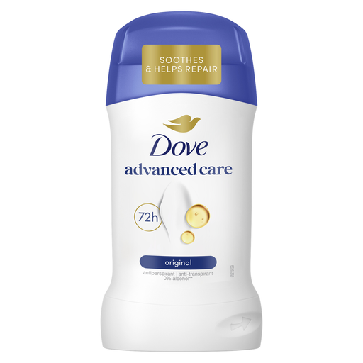 [0000059030782] DOVE Deodorant Stick Women Original Advanced Care Anti-perspirant 50 ml