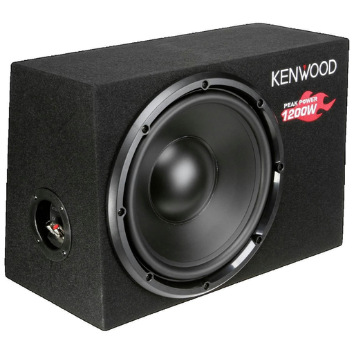 [0019048202116] KENWOOD Subwoofer KSC-W1200B black