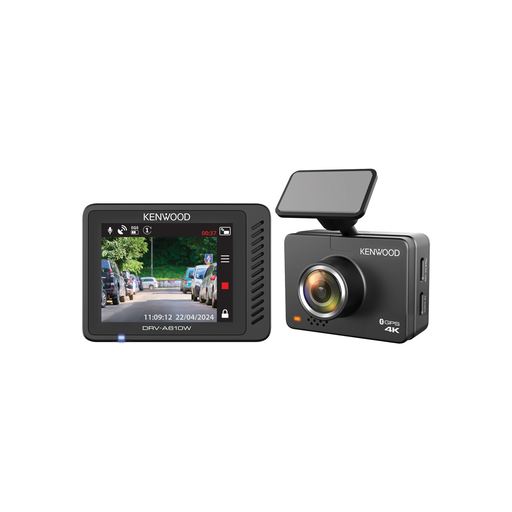 [0019048239440] KENWOOD Dash Cam DRV-A610W 4K Ultra HD Wifi Black