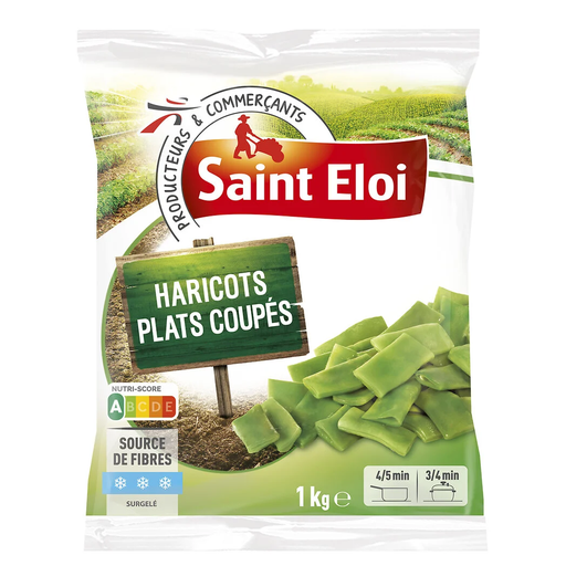 [3250390859949] SAINT ELOI Judías planas cortadas congeladas 1 kg