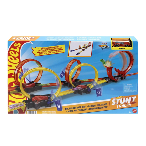[0194735030675] MATTEL Hot Wheels Circuit de course Multi-Loop Race Off le lot