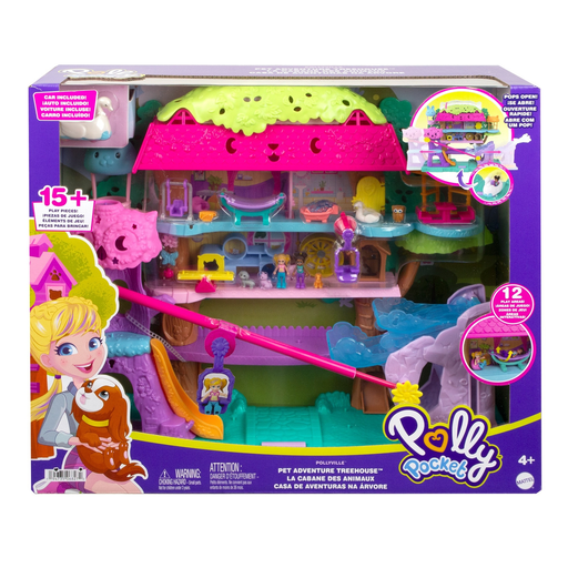 [0194735068272] POLLY POCKET Treehouse Playset, the set