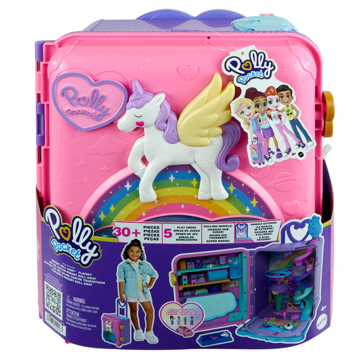 [0194735109067] MATTEL Polly Pocket Pollyville Suitcase Playset 1 unit