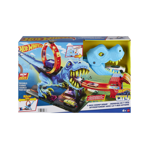[0194735109678] HOT WHEELS T-Rex Chomp Playset le circuit