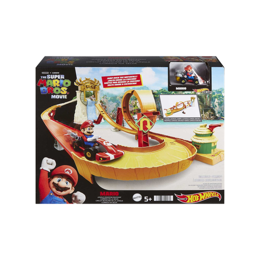 [0194735129461] MATTEL Mario Kart Jungle Kingdom Track, the track