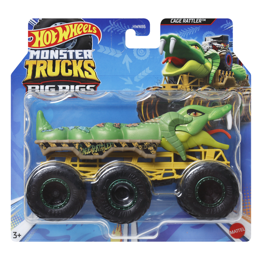 [0194735217618] MATTEL Hot Wheels Monster Trucks Big Rigs - 1/64, per unit
