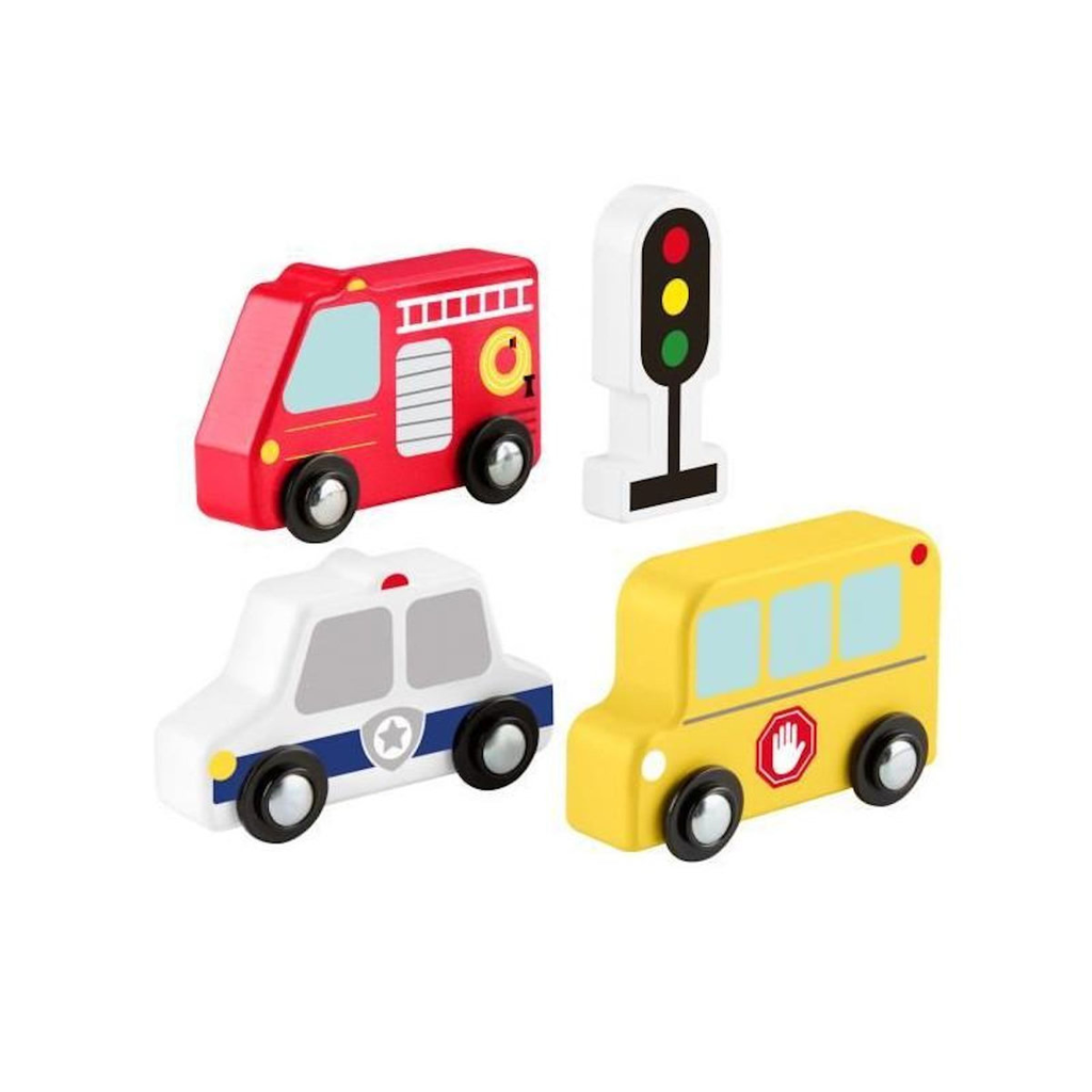 FISHER-PRICE Set de vehículos de empuje 5 JCY32