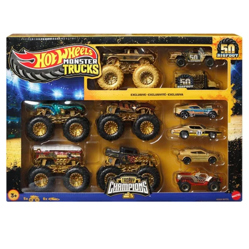 [0194735289431] HOT WHEELS 10-Car Trophy Champions Gift Pack 1/64