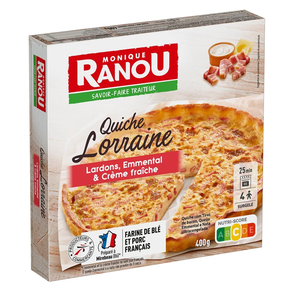 MONIQUE RANOU Quiche Lorraine 400 g
