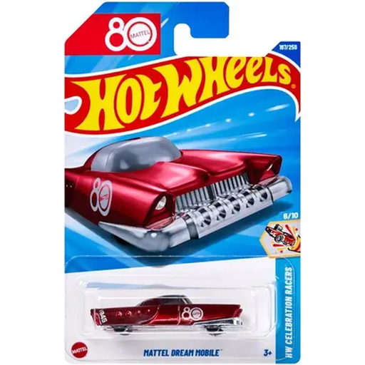 [0194735312573] MATTEL Hot Wheels Dream Mobile 80th Anniversary Collector Edition assorted models
