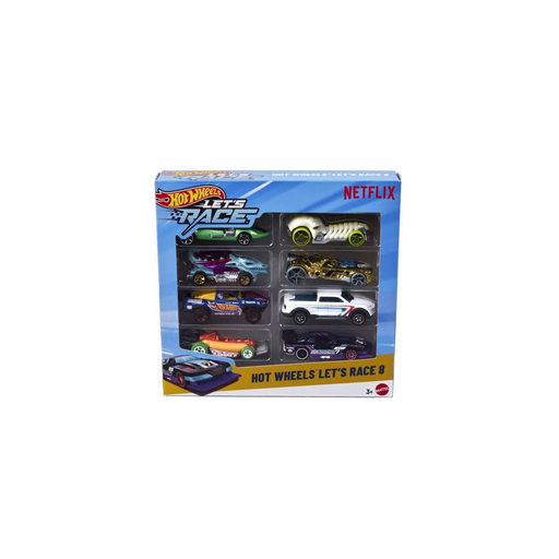 [0194735315888] HOT WHEELS Let's Race 8-Vehicle Pack 1/64 scale