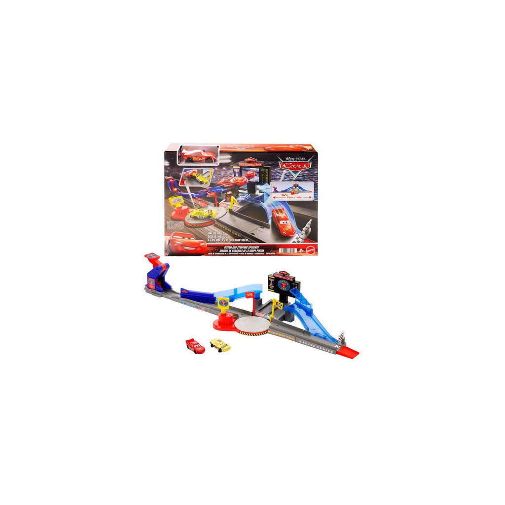 MATTEL Piston Cup Race Track Disney Pixar Plastic Multicolor 762x127x228.6mm