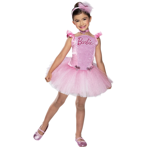 [0195884033869] MATTEL Déguisement Enfant Avec Séquins Princesse Danseuse Ballerine Taille M
