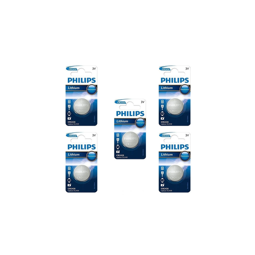 [0658738517798] PHILIPS Lithium Coin Battery CR2430 Pack of 6
