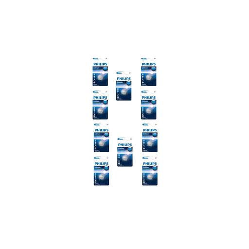 [0658738518085] PHILIPS Piles CR1616 10 unités