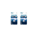 PHILIPS Pilhas CR1220 2 unidades