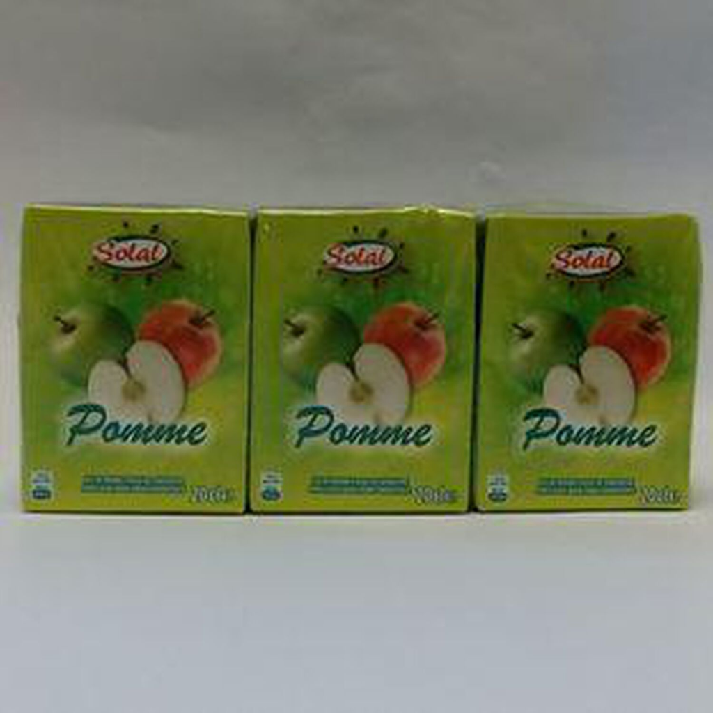 SOLAL Zumo de manzana 6 x 20 cl