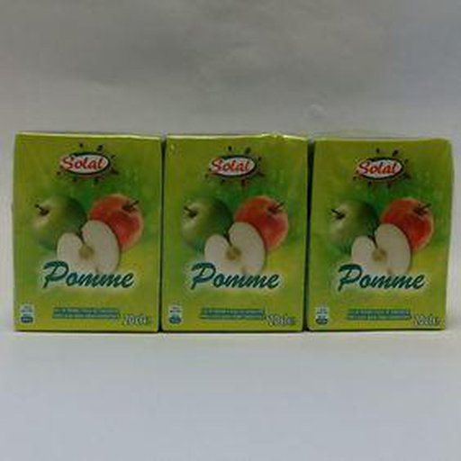 [3250390888406] SOLAL Zumo de manzana 6 x 20 cl